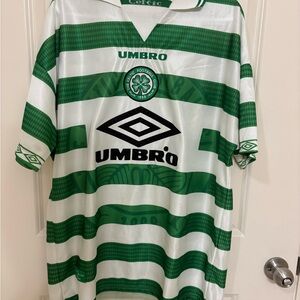 Umbro Celtic 1997/98 Home Soccer Jersey Size XL